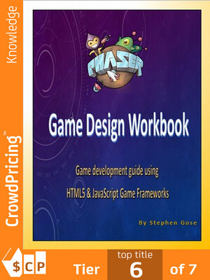 cover image of Phaser.js Game Design Workbook